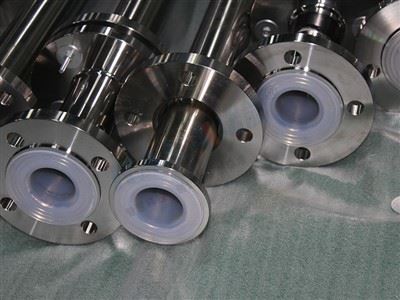 لوله مستقیم خط دار PFA